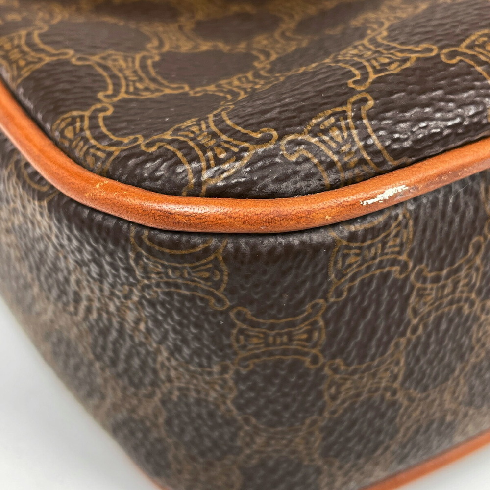 Celine Macadam Pattern Diagonal Canvas Shoulder B… - image 3